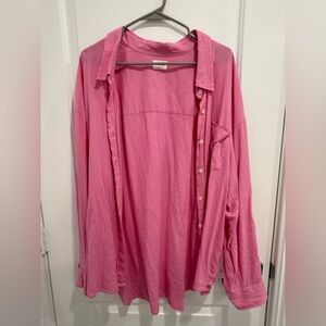 Wilfred free - Linen button down shirt